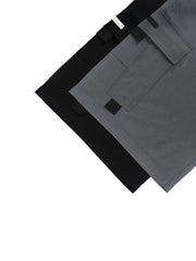 Set of 2 Men'S Summer Casual Woven Strap Cargo Shorts