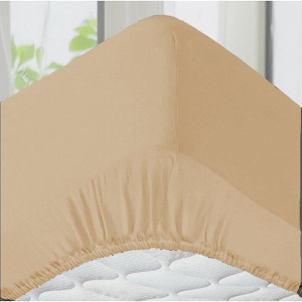 4B 40CM Extra Deep Fitted Sheets with All Around Elastic, Secure Fit for Thick & Pillow Top Mattresses, Wrinkle Resistant Bedding for Everyday Use, Easy Wash & Quick Dry, Smooth Finish for Modern Bedrooms, Durable Long Lasting Mattress Cover, Multiple Siz