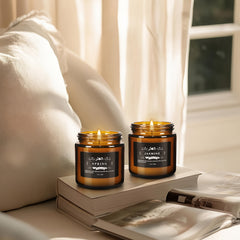 12pcs 3.5-ounce Scented Candles, Retro And Exquisite Design, Soft Fragrance, Soy Wax Amber Candles, Perfect for Valentine's Day, Weddings, Birthdays, Parties, Yoga, Swimming Pools, Home Decoration And As An Excellent Gift for Friends And Family.