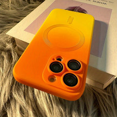 Luxury For Magsafe Gradient Silicone Multicolour Shockproof Case for iPhone 15 14 13 12 11 Pro Max Plus Wireless Charging Cover