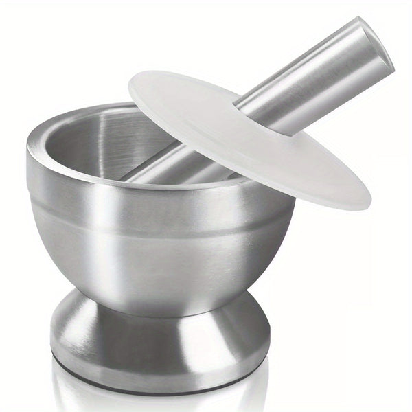 Garlic Cooking Tools, Garlic Press, Garlic Tamper, Small Stainless Steel Garlic Tamper