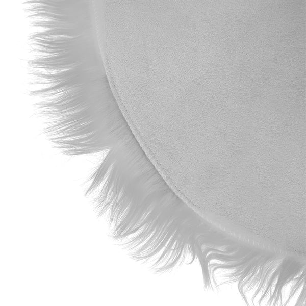 Soft Faux Australian Wool Decorative Pad (60x180cm) – Multifunctional Soft Plush Sofa Cushion, Bay Window Mat & Irregular Rug for Warm Indoor Spaces
