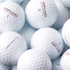 Kirkland Signature 3-Piece Urethane Cover White Golf Balls - 24 Pack