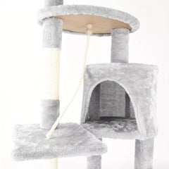 Tall Cat Tree Large Climbing Tower Kitten Scratching Post Condo Activity Centre