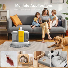 Electric Washing Vacuum Cleaner with Dual Tank and 2 Brushes, Stain Cleaner for Carpets, Stairs, Upholstery, Car, for Large Areas and Stubborn Stains, Carpet Cleaner, Stain Vacuum Cleaner, Upholstery