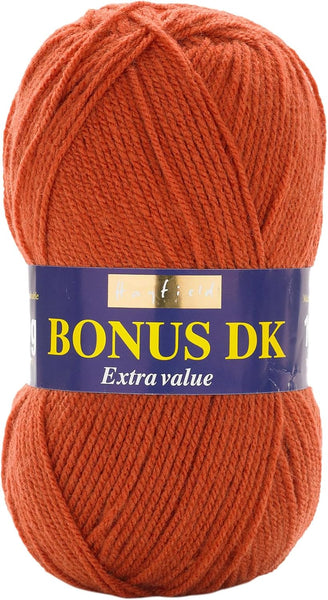 Sirdar Hayfield Bonus DK Double Knitting, White (961), 100G
