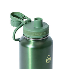 Thermoflask Stainless Steel 1.2L Water Bottle, 2 Pack in Green & Purple