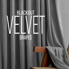 2pc Luxury Velvet Curtain Panels with Free Matching Velvet Cushion Cover – Thermal Insulated Grommet Top Drapes, Energy Saving Curtain Panels for Bedroom & Living Room Home Decor, Perfect Holiday Gift