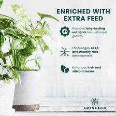 10L Peat Free Multi Purpose Compost Soil for Indoor Plants, Houseplant Potting Mix for Repotting, Herbs & Flowers, Nutrient Enriched All Purpose Plant Soil for Pots & Planters