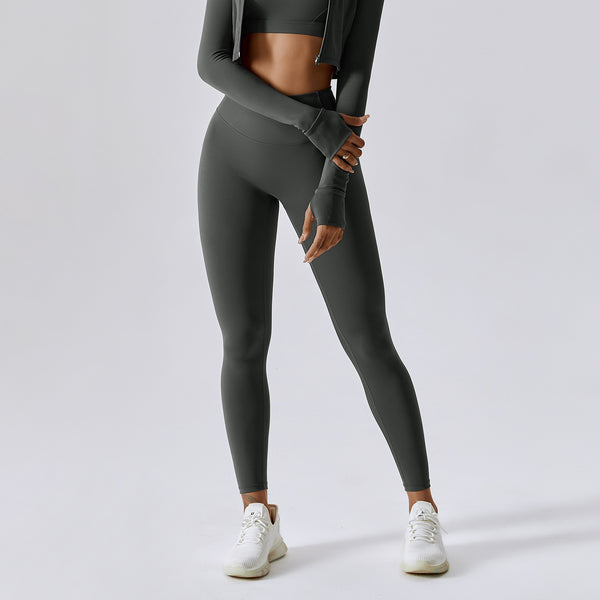 Women’s High Waist Quick Dry Yoga Leggings – Squat Proof & Breathable