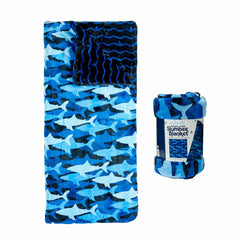 Ashford Home Faux Fur Slumber Bag Blanket in 4 Designs, 137 X 142 Cm