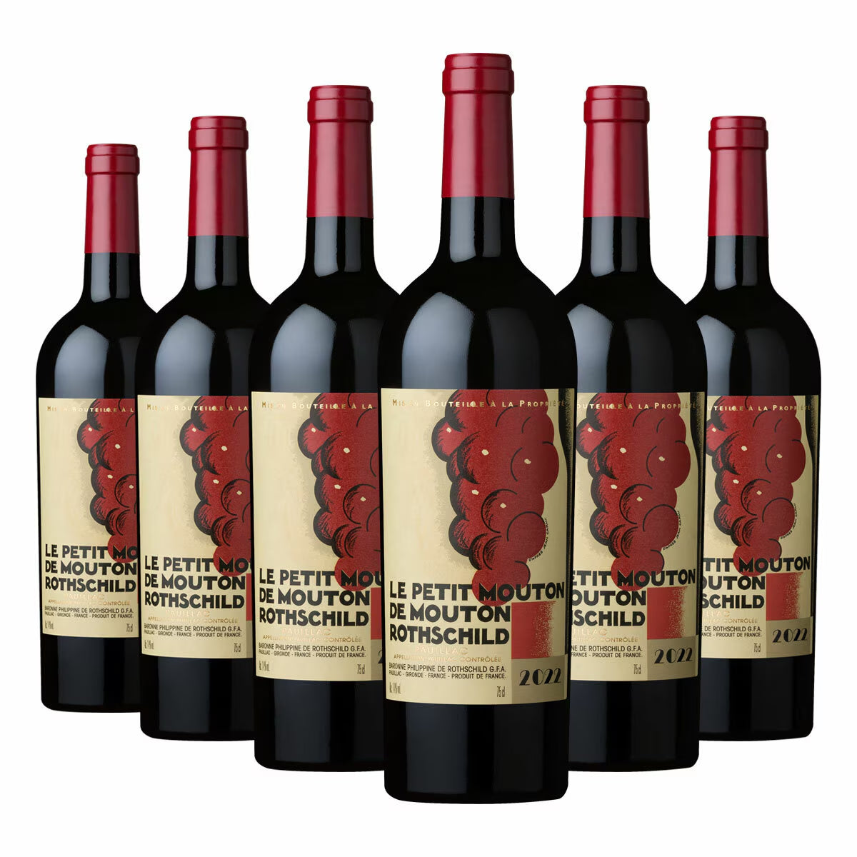 Le Petit Mouton De Mouton Rothschild 2022, 6 X 75Cl