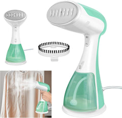 1800W Handheld Clothes Steamer, Portable Garment Steamer Clothing for Home Office Travel, 30s Fast Heat-up Powerful steam Iron with 300ML Large Water Tank, Mini Compact Fabric Wrinkle Remover
