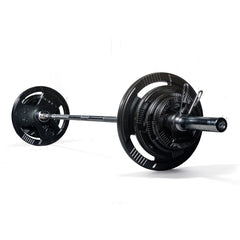 Marcy Made in Britain Eco 100Kg Olympic Weight Set with 7Ft Barbell