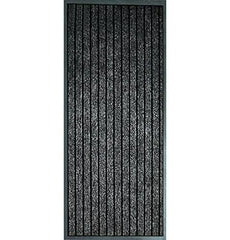 1pc Indoor/Outdoor Rug – 7 Stripe Polypropylene Woven Design with PVC Rubber Back – Heavy-Duty, Waterproof, Non-Slip Dirt-Grabber – Ideal for Entrance, Hallway, Kitchen, Living Room & High-Traffic Areas