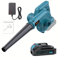 Cordless Blade Blower, Powerful Electric Blower, with Battery And Charger, Portable Brushless Design, Suitable for Lawn, Yard, Road And Car Cleaning, Portable Blade Blower