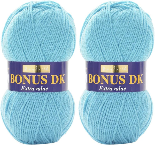 Sirdar Hayfield Bonus DK Double Knitting, White (961), 100G