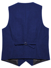 Men'S Vest Retro Fashion Groom Wedding Party Vest Men'S Herringbone Casual Business Waistcoat