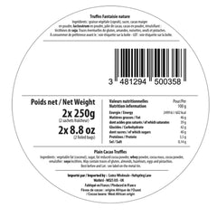 Mathez Cocoa Dusted French Truffles, 2 X 500G Tins