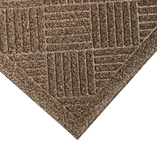 JVL Dirt Defender Door Mat in Beige, 40 X 60 Cm - 2 Pack