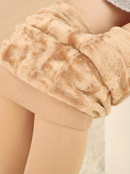 Thermal Leggings Thick Winter Ladies Lined Warm High Waist Tummy Control