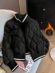 Ladies' Elegant and Fashionable Rowen Patchwork Padded Coat