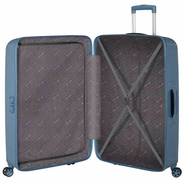 American Tourister BONJOY 79Cm Large Hardside Spinner Case in Blue