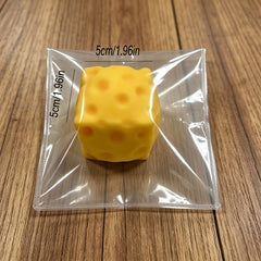 2pcs Viral Butter Squishies, Pop Fidget Toys, Novelty Fun Squeeze Toys, Hand Sensory Slow Rebound Toys, with Subtle Butter Scent, Perfect Birthday & Holiday Surprise Gifts, Random Styles