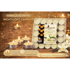 Premium Scented 6hrs candles pack of 20 | 6 to 8 hrs Burning time | Premium Quality | Different Fragrances | Gifting quality |