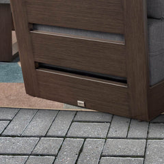 Agio Bentley 4 Piece Deep Seating Patio Set + Cover