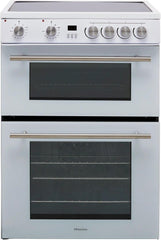 Hisense HDE3211BBUK 60Cm Electric Cooker with Ceramic Hob-Black , a Rated Double Oven