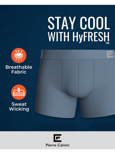 5-Pack Men’s Boxers – Cotton Underwear in Blue, Black, or Mixed Dark Colors – Soft, Breathable & Comfortable Fabric – Longer Leg Design with Anti-Chafing Fit – Tag-Free, Anti-Roll Waistband & No Ride-Up – Everyday Multipack Men’s Boxer Shorts – Durable, S