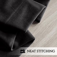 2pc Luxury Velvet Curtain Panels with Free Matching Velvet Cushion Cover – Thermal Insulated Grommet Top Drapes, Energy Saving Curtain Panels for Bedroom & Living Room Home Decor, Perfect Holiday Gift