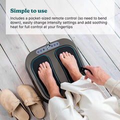Homedics Foot Flow Vibration Massager, PSL-2000H-EB