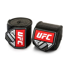 UFC Octagon Camo Boxing Gloves and UFC 4.5M Hand Wraps in 5 Sizes (8,10,12,14,16 Oz)