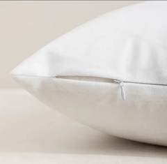 2/4/6 Pack Super Soft White Square Pillow Cores with Zip Closure - Fluffy Cushion Inserts 45x45cm (18x18in) for Sofa, Bed, Car & Home Decor - Decorative Sofa Cushions, Car Pads, Bed Fillers - All-Season Use, Hand Wash Only, Contemporary Style