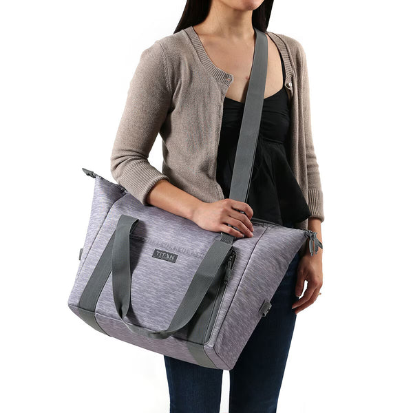 Titan 25 Can Insulated Carry-All with 2 High Performance Ice Walls in Black