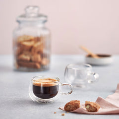 Judge Double Walled Espresso Glass Set, 75Ml, 6 Pack