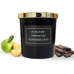 Scented Candles 7oz Soy Wax Candles for Home- Arabian Oudh Amber Rose Blossom - Meditation Aromatherapy Candle Gift Set- Relaxation Gifts for Women and Men- Upto 60 Hours
