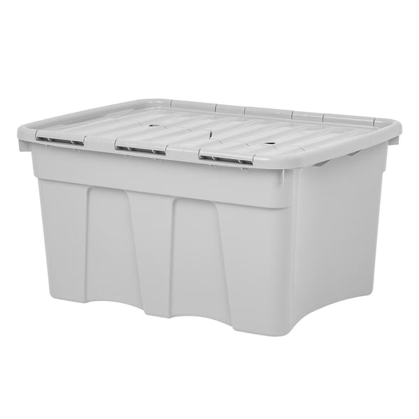Wham 54 Litre Croc Box with Grey Lids - 5 Pack