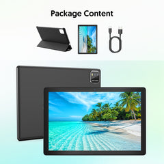 Newly Upgraded Android 15 System, 10.1-inch New Tablet Computer, 12 (3+9)GB RAM, 64GB ROM + 1TB Expandable Memory, With Keyboard, Mouse And Stylus, 2.0+8.0MP, 5G WiFi 6, 6000mAh Long-life Battery, Powerful Core, Perfect For Tech Enthusiasts And Home Offic