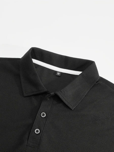Men's 2pcs Set: Long-Sleeve Shirt and Drawstring Pants - Clean, Comfortable, Breathable