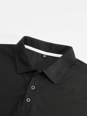 Men's 2pcs Set: Long-Sleeve Shirt and Drawstring Pants - Clean, Comfortable, Breathable