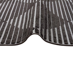Concept Looms Jazz Black Indoor Outdoor Rug, in 2 Sizes