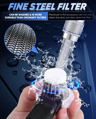 Saker Car Vacuum Cleaner Cordless,Handheld Vacuum Cleaner Type C,Mini Portable Vacuum with Brushless Motor 15000PA Powerful for Car,Keyboard,Office and Home Cleaning