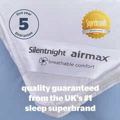 Silentnight Airmax 10.5 Tog Duvet, Single