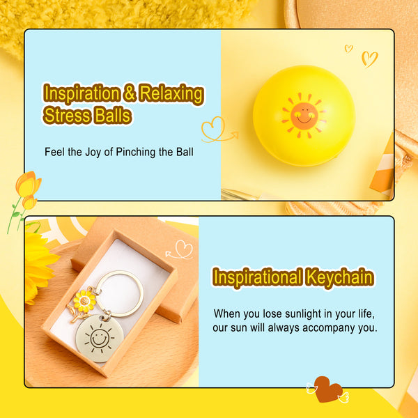 Sunflower Birthday Gifts Mothers Day for Her, Thank You GIifts for Her Personalised Mum Friendship Get Well Soon Retirement Basket Box Care Package for her, fathers day for gifts