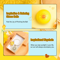 Sunflower Birthday Gifts Mothers Day for Her, Thank You GIifts for Her Personalised Mum Friendship Get Well Soon Retirement Basket Box Care Package for her, fathers day for gifts