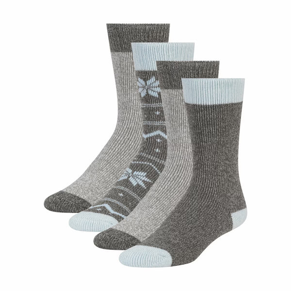 Weatherproof Ladies Thermal Sock 4 Pack in 3 Colors