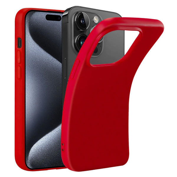 32nd Liquid Silicone Back Case Cover for Apple iPhone 15 Pro Max (6.7